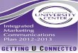 Integrated Marketing Communications Plan 2012-2013