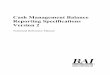 Cash Management Balance Reporting Specifications Version 2 - BAI