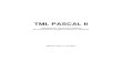 TML Pascal II - Reference Manual