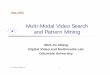 Multi-Modal Video Search and Pattern Mining