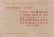 The German Campaign in Russia: Planning and Operations (1940 