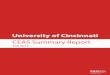 University of Cincinnati CEAS Summary Report
