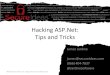 Hacking ASP.Net: Tips and Tricks