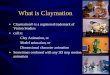What is Claymation