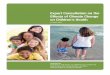 Expert Consultation on the Effects of Climate Change on Children's 