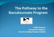 Pathway to the Baccalaureate Program