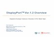 DisplayPortTM Ver.1.2 Overview