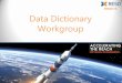 Data Dictionary Workgroup: Rob Larson