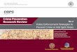 Crime Prevention Research Review No. 2: Police Enforcement