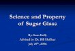 Science and Property of Sugar Glass