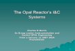 The Opal Reactor's I&C Systems