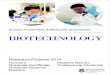 Biotechnology Research Projects 2016