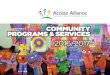 Community Programs & serviCes