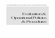 ADA.org/coda: Evaluation Operational policies and Procedures 