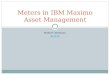 Meters in IBM Maximo Asset Management