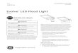 GE Evolve LED Flood Light EFN — Installation Guide | GEH6033