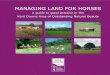 MANAGING LAND FOR HORSES