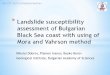 Landslide susceptibility assessment of Bulgarian Black Sea coast 