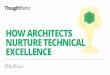 How Architects nurture Technical Excellence