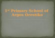 1st primary school of