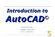 Auto cad introduction