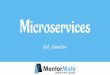 MicroServices: Advantages ans Disadvantages