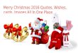 Merry christmas 2016 quotes, wishes, cards, images all in one place