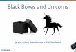 Black Boxes and Unicorns // Jeremy Achin, DataRobot [FirstMark's Data Driven]