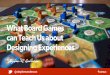 What Board Games can Teach Us about Designing Experiences