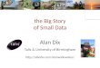 The big story of small data