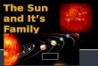 The sun and it’s family
