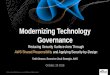 Modernizing Technology Governance