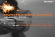 Monthly Deal Update - January 2016
