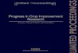 IRRI Limited Proceedings Progress in Crop Improvement Research