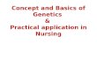 Concept and basics of genetics