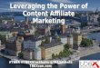 TBEX Europe 2016, Leveraging the Power of Content Affliate Marketing, Orr Shakked and Chris Christiansen