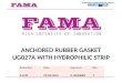 Anchored rubber gasket UG027A english