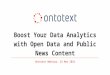 Boost your data analytics with open data and public news content