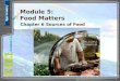 Uss module 5 chpt 6 Sources of Food