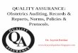 Quality assurance in obstetrics