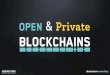 Open & Private Blockchains at CSCMP Benelux Supply Chain Event