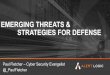 Luncheon 2016-01-21 - Emerging Threats and Strategies for Defense by Paul Fletcher