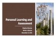 Personal Learning and Assessment