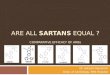 Are all sartans equal