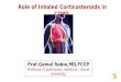 Role of Inhaled Corticosteroids  in COPD
