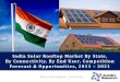 India Solar Rooftop Market Forecast 2021 - brochure