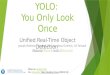 You only look once: Unified, real-time object detection (UPC Reading Group)