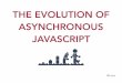 The Evolution of Asynchronous Javascript - Alessandro Cinelli - Codemotion Milan 2016