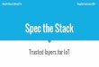 ThingsCon Amsterdam 2016 - Spec the Stack workshop