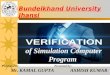 Verification of simulation computer program by ashish gangwar (8445059669)